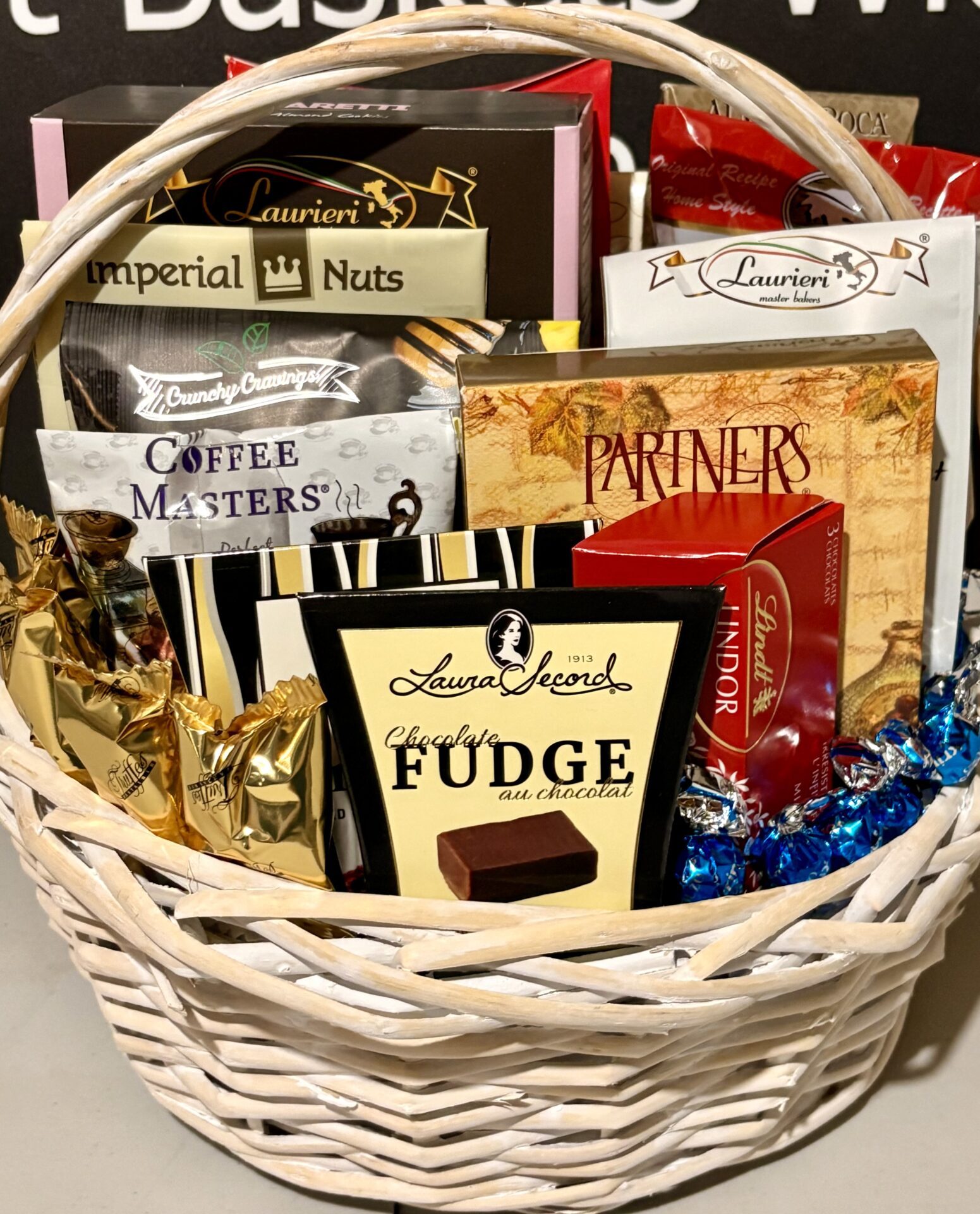 Gold basket